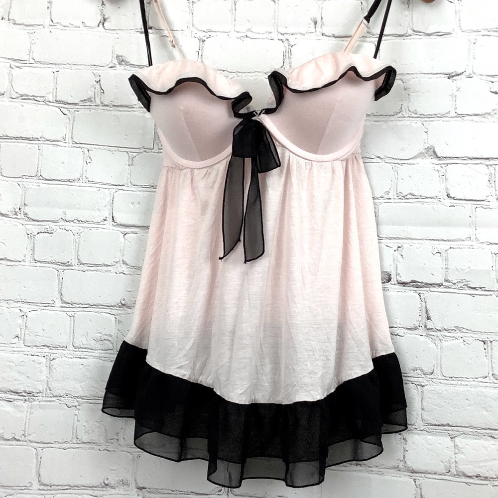 Victoria’s Secret pink lingerie